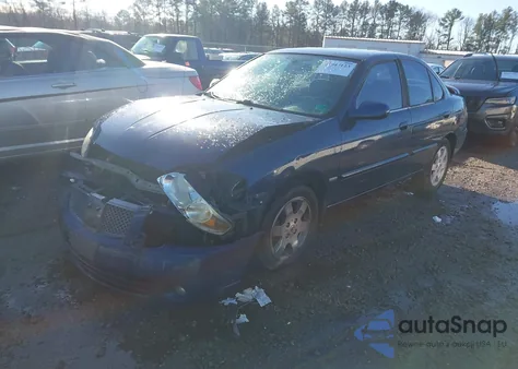 2006 Nissan Sentra 1.8S z USA, uszkodzony, nr VIN 3N1CB51D76L616198